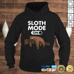 Sloth Mode On Sleeping Sloth Illustration Shirt 3 Sloth Mode On Sleeping Sloth Illustration Shirt 4