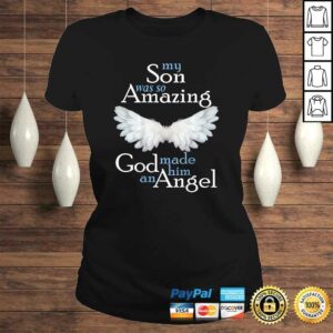 Son Guardian Angel Memorial Gift Amazing Angel Wings Tee Shirt 2 Son Guardian Angel Memorial Gift Amazing Angel Wings Tee Shirt 3