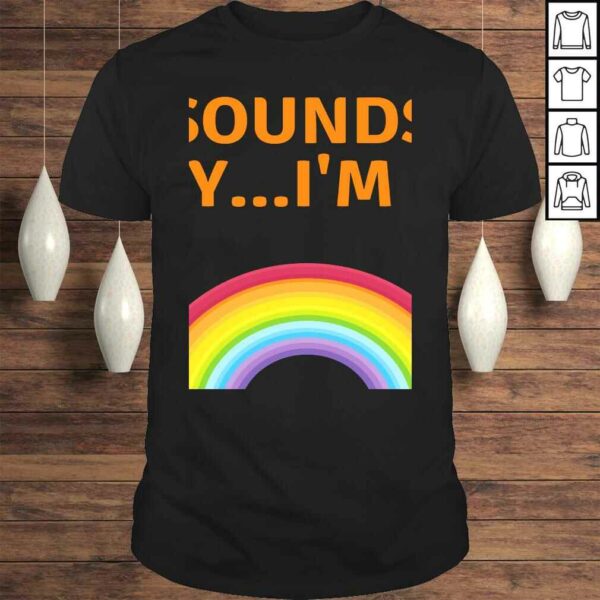 Sounds Gay… I’m In! LGBT Queer V-Neck T-Shirt