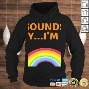 Sounds Gay... I'm In! LGBT Queer V-Neck T-Shirt 3 Sounds Gay Im In! LGBT Queer V Neck T Shirt 4