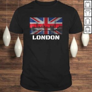 Souvenir London Shirt City Vintage UK Flag British Tee Souvenir London Shirt City Vintage UK Flag British Tee