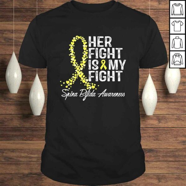 Spina Bifida Awareness Shirt Her Fight TShirt