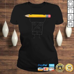 SpongeBob SquarePants DoodleBob Pencil Rage TShirt 2 SpongeBob SquarePants DoodleBob Pencil Rage TShirt 3