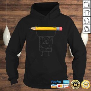 SpongeBob SquarePants DoodleBob Pencil Rage TShirt 3 SpongeBob SquarePants DoodleBob Pencil Rage TShirt 4