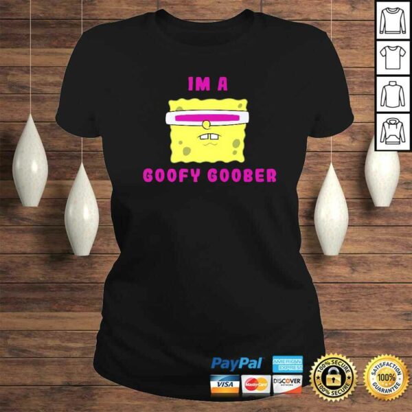 Spongebob Squarepants I’m A Goofy Goober Portrait Tee T-Shirt