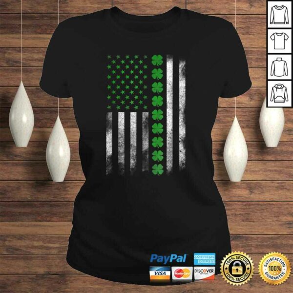 St Patricks Day IRISH AMERICAN FLAG Shirt