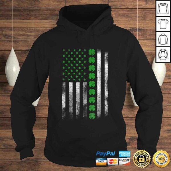 St Patricks Day IRISH AMERICAN FLAG Shirt