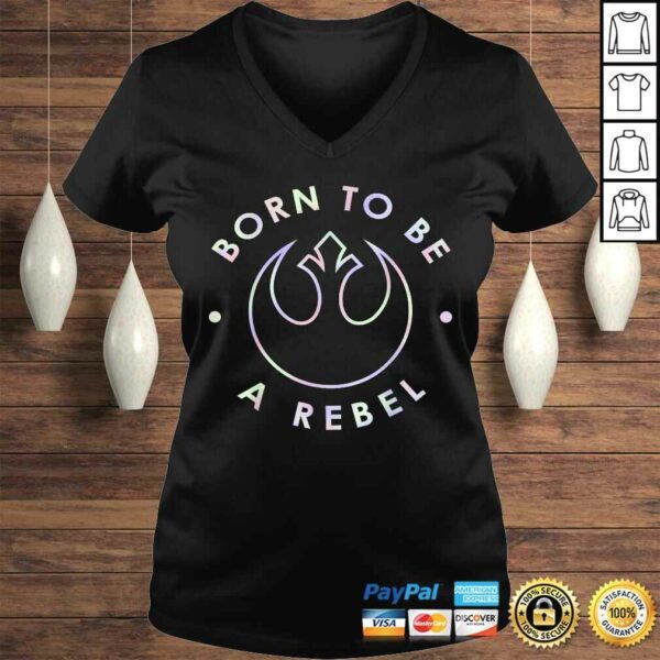 Star Wars Born To Be A Rebel Rainbow Graphic TShirt