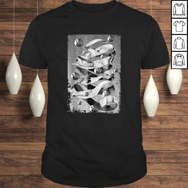 Star Wars Darth Vader MC Escher Style Graphic Shirt