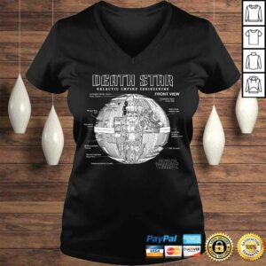 Star Wars Death Star Empire Engineering Diagram Tee Shirt