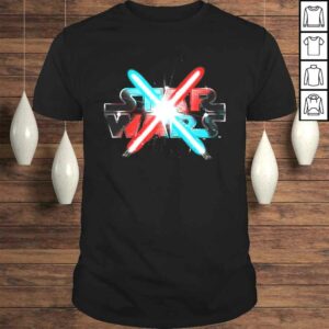 Star Wars Dueling Lightsabers TShirt Star Wars Dueling Lightsabers TShirt