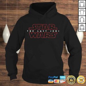 Star Wars Last Jedi Red Outline Logo Graphic Shirt 3 Star Wars Last Jedi Red Outline Logo Graphic Shirt 4