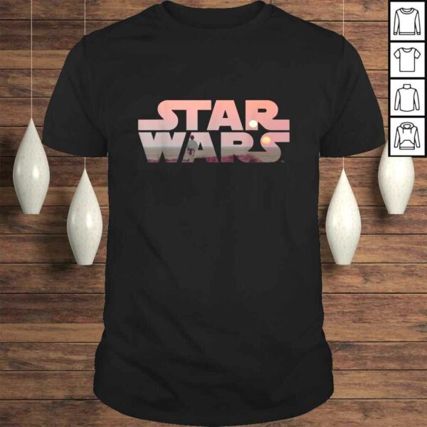 Star Wars Logo Luke Skywalker Tatooine TShirt