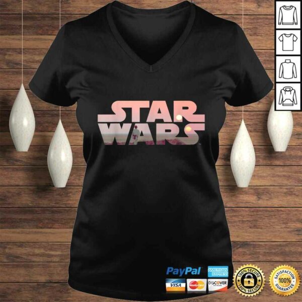 Star Wars Logo Luke Skywalker Tatooine TShirt