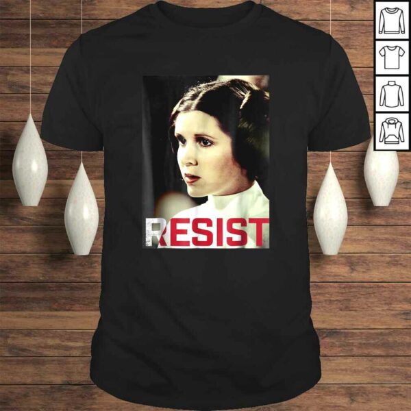 Star Wars Princess Leia RESIST Poster Graphic TShirt