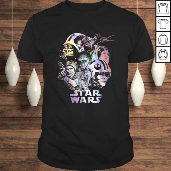 Star Wars Rebel Heroes Darth Vader Glimmer Graphic Shirt