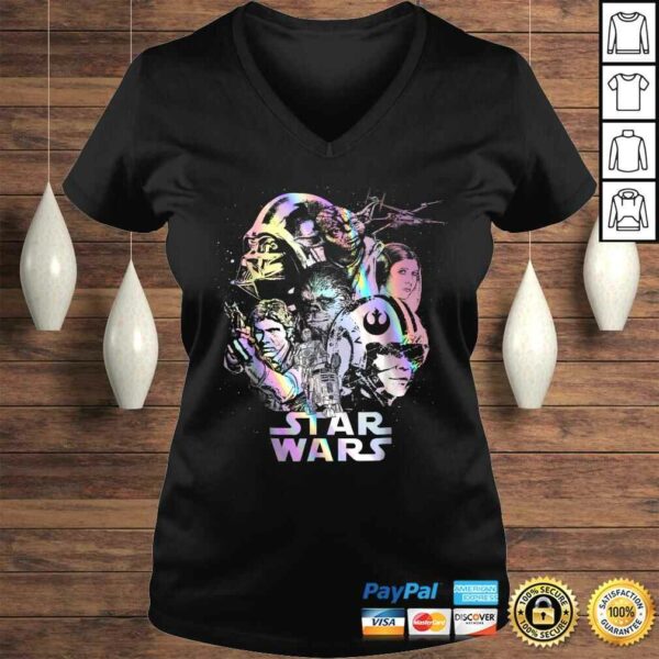 Star Wars Rebel Heroes Darth Vader Glimmer Graphic Shirt