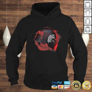 Star Wars Rise of Skywalker Kylo Ren Helmet Damage Tee Shirt 3 Star Wars Rise of Skywalker Kylo Ren Helmet Damage Tee Shirt 4