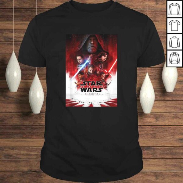 Star Wars The Last Jedi Movie Poster Tee Shirt