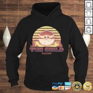 Star Wars The Mandalorian The Child Retro Line PortraiTShirt 3 Star Wars The Mandalorian The Child Retro Line PortraiTShirt 4