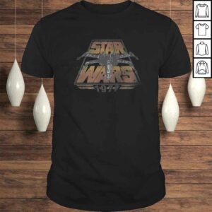 Star Wars X-Wing 1977 Vintage Retro Premium Graphic TShirt Star Wars X-Wing 1977 Vintage Retro Premium Graphic TShirt