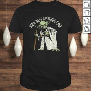 Star Wars Yoda Best Brother Ever PortraiShirt Star Wars Yoda Best Brother Ever PortraiShirt