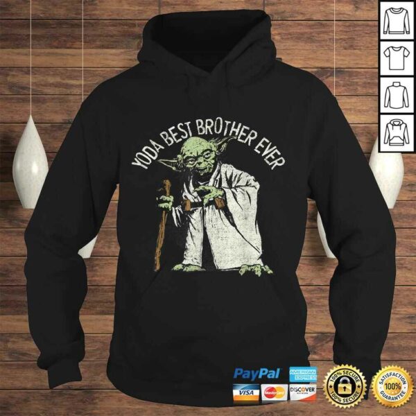 Star Wars Yoda Best Brother Ever PortraiShirt