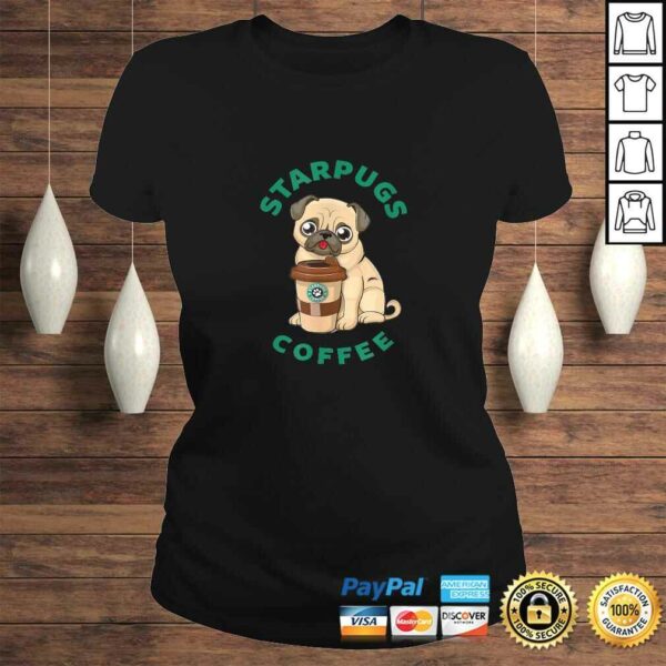 Starpugs Coffee Pug Doglover Shirt