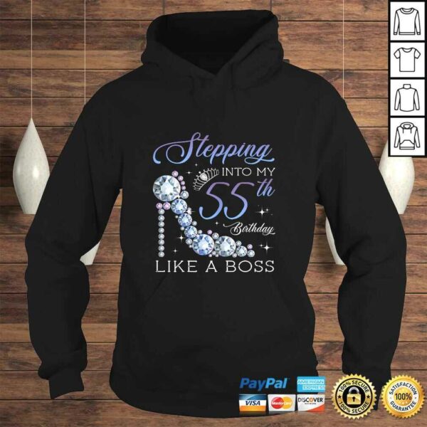 Stepping Into 55th Birthday Born 1965 Gifts 55 Years Old Shirt