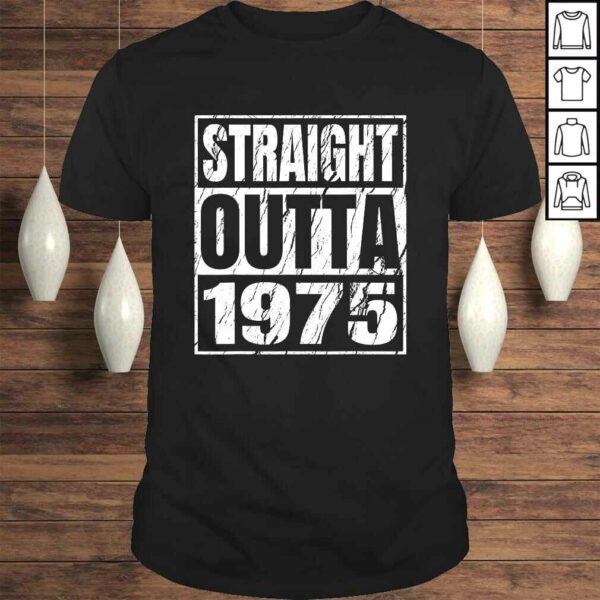 Straight Outta 1975 44th Birthday Vintage Gifts 44 Years Old TShirt