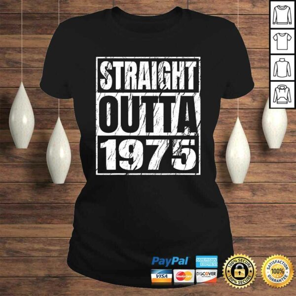 Straight Outta 1975 44th Birthday Vintage Gifts 44 Years Old TShirt