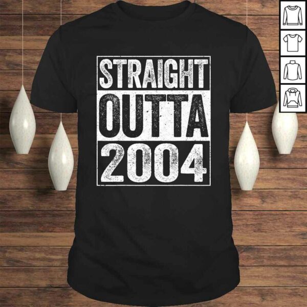 Straight Outta 2004 Shirt 16th Birthday TShirt