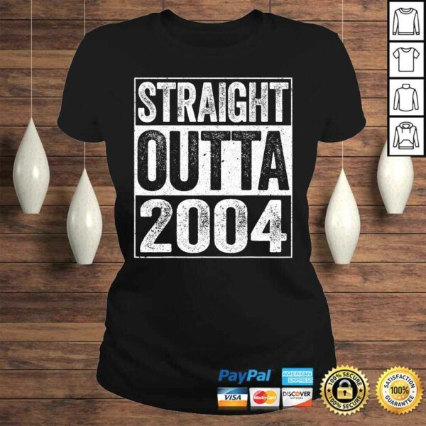 Straight Outta 2004 Shirt 16th Birthday TShirt