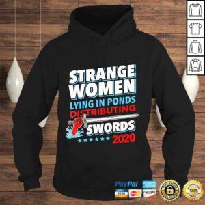 Strange Women In Ponds Distributing Swords 2020 Election V-Neck T-Shirt 3 Strange Women In Ponds Distributing Swords 2020 Election V Neck T Shirt 4