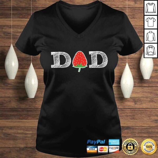 Strawberry Dad Fruit Shirt Berry Father TShirt