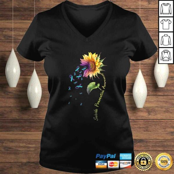 Suicide Prevention Awareness Sunflower Shirt