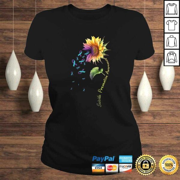 Suicide Prevention Awareness Sunflower Shirt