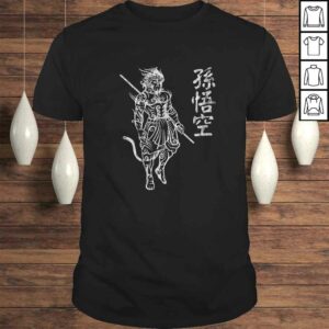 Sun Wukong Monkey King Shirt Chinese Characters Letters Sun Wukong Monkey King Shirt Chinese Characters Letters