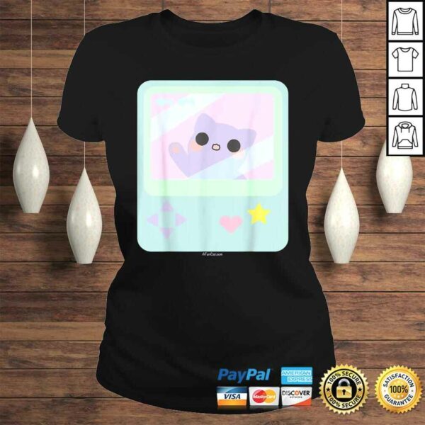 Super Kawaii Gamer Cat kitty Pastel Anime Inspired Tee T-Shirt