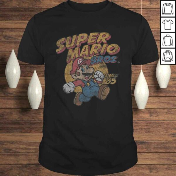 Super Mario Bros. Since ’85 Vintage Poster T-shirt