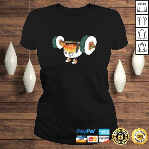 Sushi Weight Lifting Art Japanese Food Gym Cute Gift Gift Top