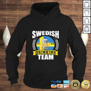 Swedish Drinking Team Funny Sweden Flag Beer Party Gift Idea Gift TShirt 3 Swedish Drinking Team Funny Sweden Flag Beer Party Gift Idea Gift TShirt 4