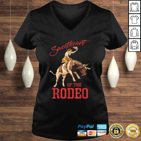 Sweetheart of The Rodeo Western Cowboy Cowgirl Vintage Cute Shirt