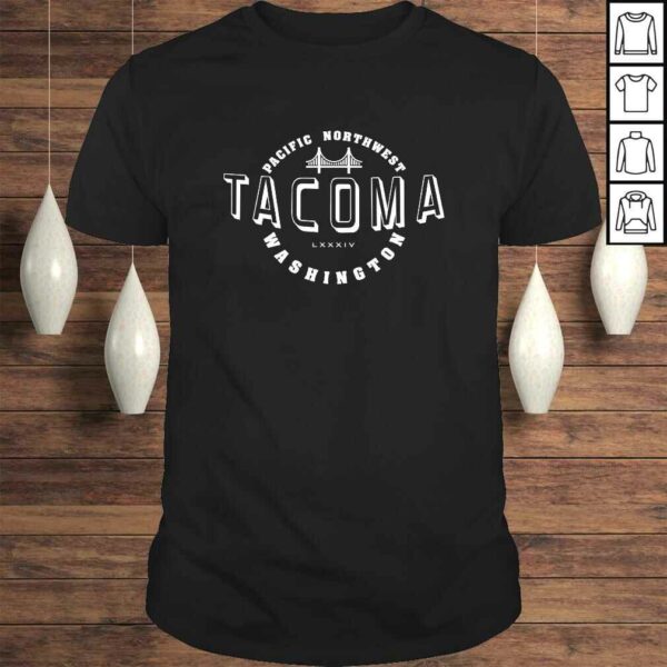 Tacoma WA Shirt – PNW Narrows Bridge Tee – 253 Shirt