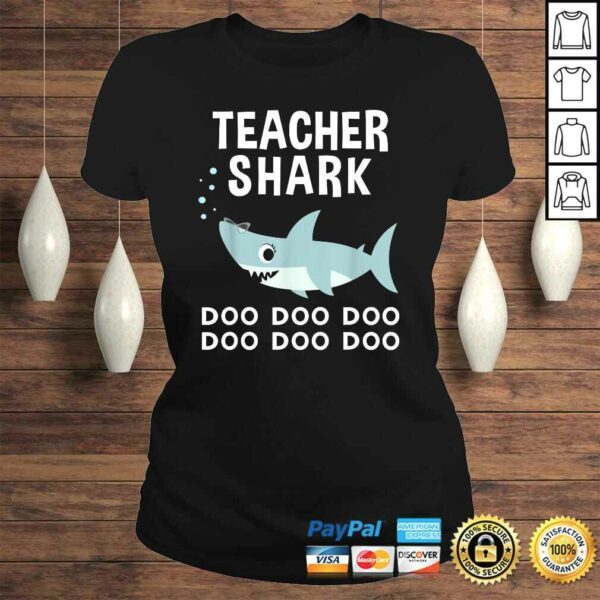 Teacher Shark Doo Doo Shirt