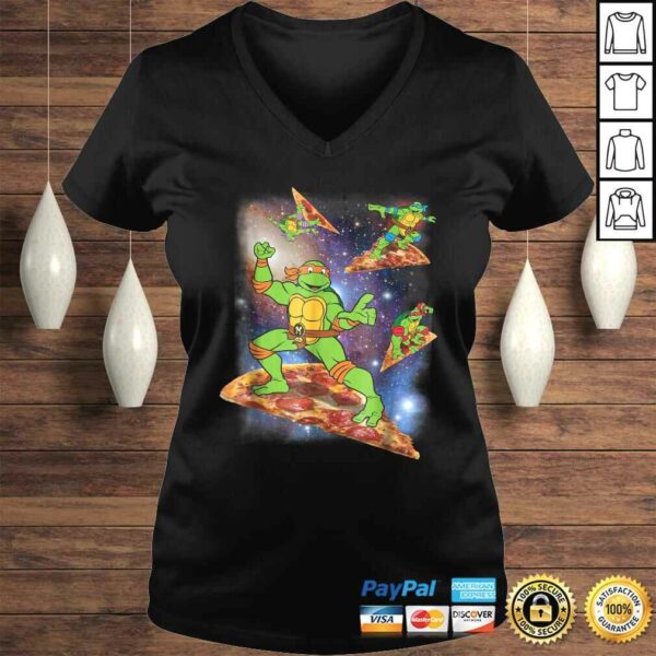 Teenage Mutant Ninja Turtles Cosmic Pizza Surfing Tee Shirt