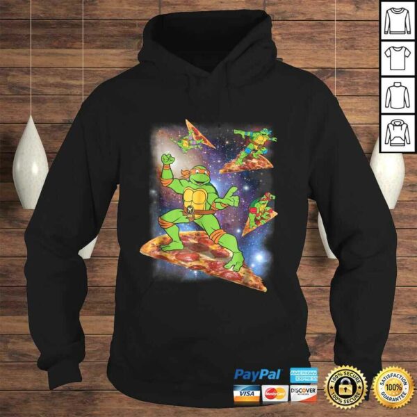 Teenage Mutant Ninja Turtles Cosmic Pizza Surfing Tee Shirt