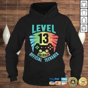 Teenager 13th Birthday Gift Level 13 Unlocked boys TShirt 3 Teenager 13th Birthday Gift Level 13 Unlocked boys TShirt 4
