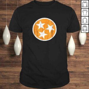 Tennessee Tristar Shirt, Tennessee State Flag T-shirt Tennessee Tristar Shirt, Tennessee State Flag T-shirt