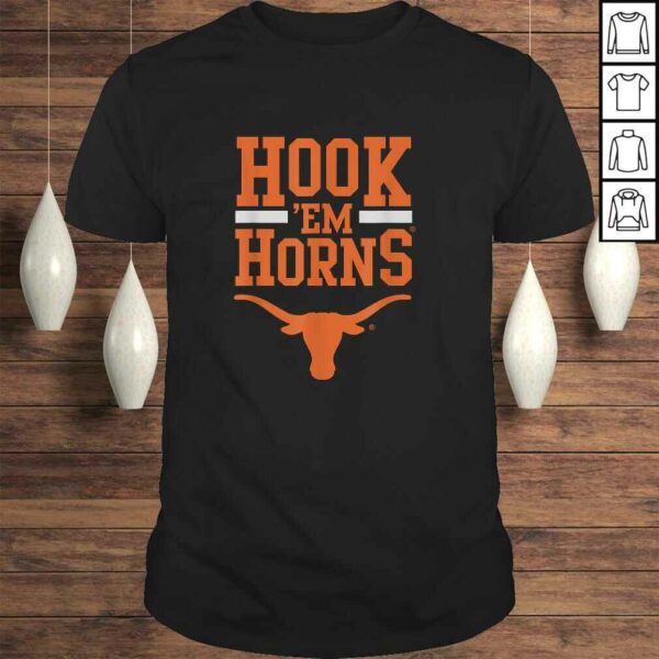 Texas Longhorns Hook ’em Horns – Apparel Shirt